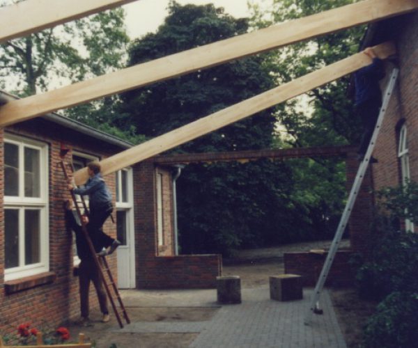 08_1988_ Bau des Hofladens